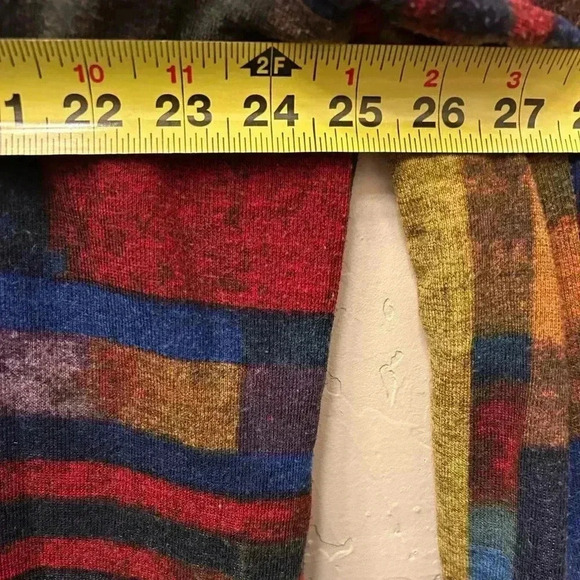 John mark art to wear blouse 1X mixed media colorful artsy laganlook office - Picture 6 of 6